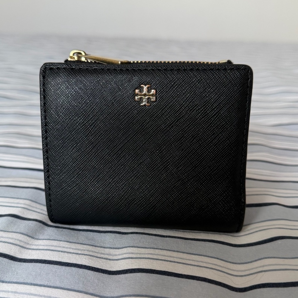 Tory Burch Emerson mini wallet black